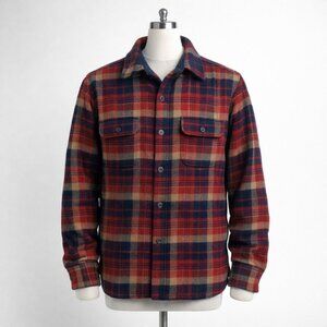 Vintage Woolrich Plaid Flannel Shirt Shacket